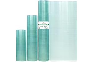 RAUMPA Polycarbonate Greenhouse Panels, Clear Green Plastic Roof Replacement Sheet Roll Garden House Roofing Cover Covering for Outdoor Solarium Pergola Patio Gazebo Coop (5 x 32 ft)