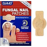 Fungal Nail Patches, Toenail Treatment Extra Strength, Nail Repair for Damaged Nails, Fungal Nail Treatment, Restore Discoloration and Thickness, 21p