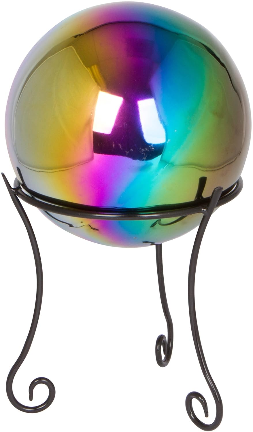8" Metal Gazing Ball Stand for 10" Gazing Ball by Trademark Innovations