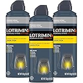 Lotrimin AF Jock Itch Powder Spray, Miconazole Nitrate 2% - Treatment of Most Itch, 4.6 Ounces (133 Grams) Spray Can (Pack 3)