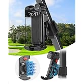 LEAPGOMAX Magnetic Golf Cart Phone Holder Mount with Vibration Dampener & Ultra-Strength Neodymium N52 Magnets for EZGO/Club Car/Yamaha/ICON, Golf Cart Phone Caddy for iPhone/Galaxy/Google Pixel