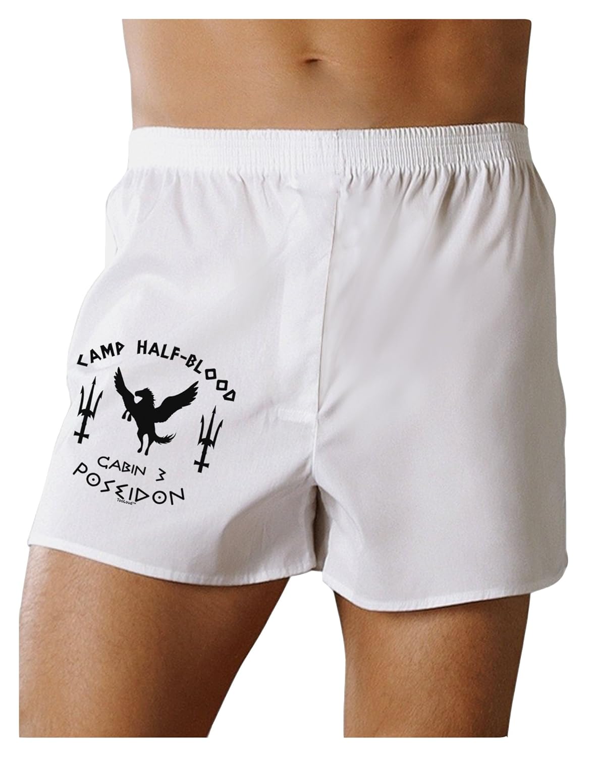 Tooloud Cabin 3 Poseidon Camp Half Blood Boxers Shorts At Amazon