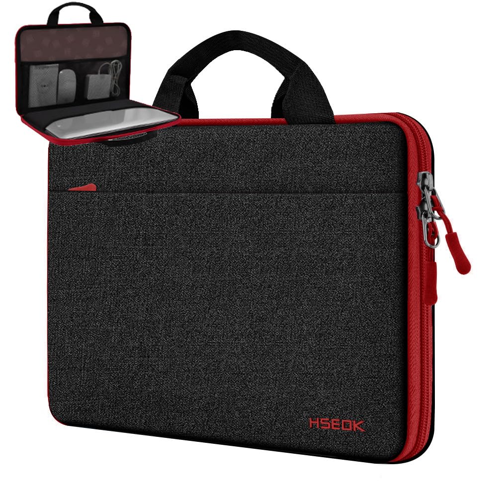 Laptop Sleeve 13.3 Inch Case Briefcase Compatible with MacBook Pro 14 inch 2021 M1 Pro/M1 Max A2442 and All Model of 13.3 Inch MacBook Air/Pro, XPS 13, Most Popular 13"-13.5" Notebooks,B01K03