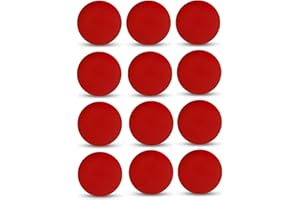 Tiger Tail Sports Recreational-Quality (1-Star, 40mm) Ping Pong Balls (Red, 12-Pack)