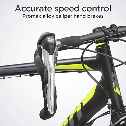 Schwinn Phocus 1600 Drop Bar Adult Road Bike, Mens and Womens, 16-Speed  Drivetrain, 53cm/Large Aluminum Step-O