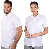 Elite Kitchens Apparel Professional Chef Shirts White Bulk Packs