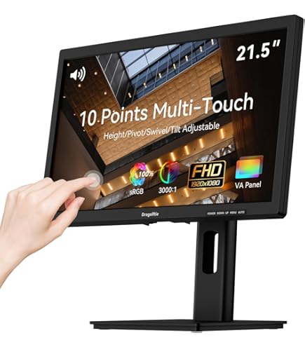 Amazon.com: Dell P2418HT Monitor táctil de 23.8 pulgadas - 1920 x