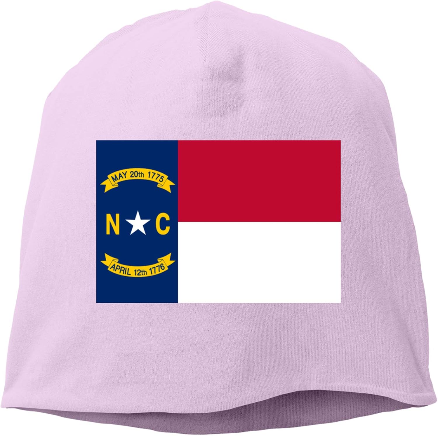 North Carolina State Flag Unisex Adult Adult Men's Knit Hat