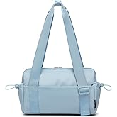 Small Gym Bag for Women Mini Duffle Bag with Wet Compartment, Lightweight Waterproof Cute Tote for Girls Workout Sport Travel,Light Blue