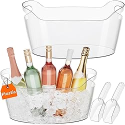 Lifewit Large 6.5L Ice Bucket for Parties 2 Pcs