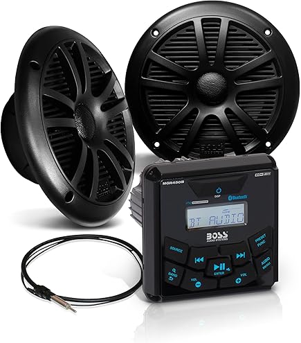 Amazon.com: GUZARE 6.5 inch Marine Bluetooth Speakers - 2 Way