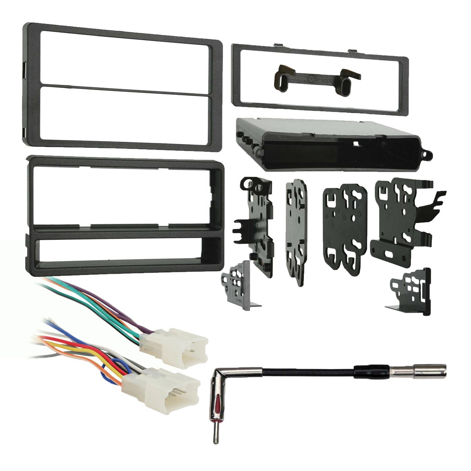 Metra 99-8205 Single/Double Din Dash Kit Combo For 2005-2008 Toyota Matrix
