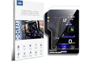INNOSURE Tempered Glass Screen Protector for Yamaha TENERE 700 (2025+) Motorcycle Instrument 6.3" Screen 9H Anti Scratch/Fing