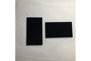 TANGSINUO 1PCS 253.7 254nm UV Pass Filter ZWB3 40X70X3.0MM Visible Light Cut Black Glass Ultraviolet transmitting UG5 U-360