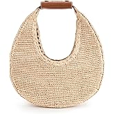 STAUD Women's Moon Raffia Tote Bag