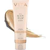 Vita Liberata Body Blur - Light, Skin Perfecting Leg &amp; Body Makeup, Wash Off Instant Tanner, Radiant Glow &amp; Flawless Finish, 3.38 fl oz