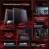 TP-Link Archer GE800 Gaming Router WiFi 7 19Gbps Tri-Band 10G Ports view 2