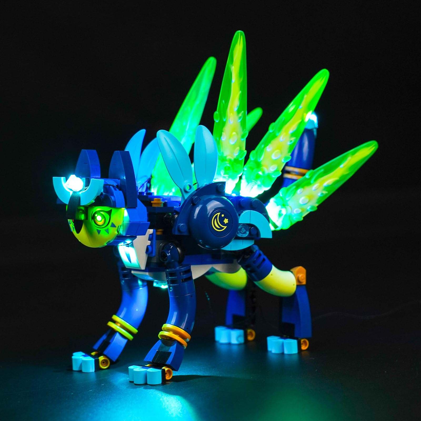 Light Kit for Lego Zoey and Zian The Cat-Owl, Lighting Set for Lego 71476 DREAMZzz Zoey and Zian The Cat-Owl - Not Include Models, Just Light Kit