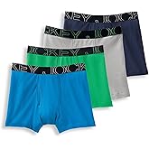 Jockey Men's Underwear ActiveBlend 5" Boxer Brief - 4 Pack