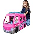 Barbie Camper, Doll Playset with 60 Accessories, 30-Inch-Slide and 7 Play Areas, Dream Camper