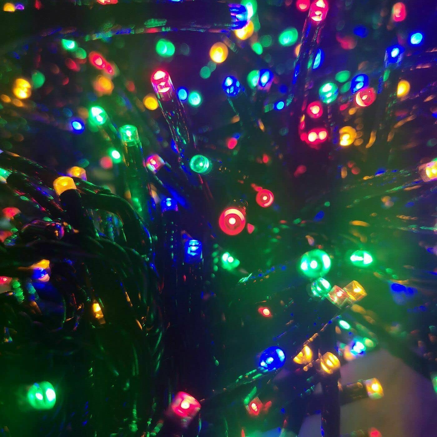 Novato 10m and 50m, Indoor and Outdoor Multicoloured Decorations Twinkle Automatic for Xmas Tree (10 metre, Multicoloured)