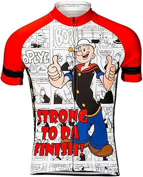 popeye cycling jersey