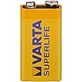 VARTA, 1 x Superlife 2022 9V E-Block 6F22 Battery