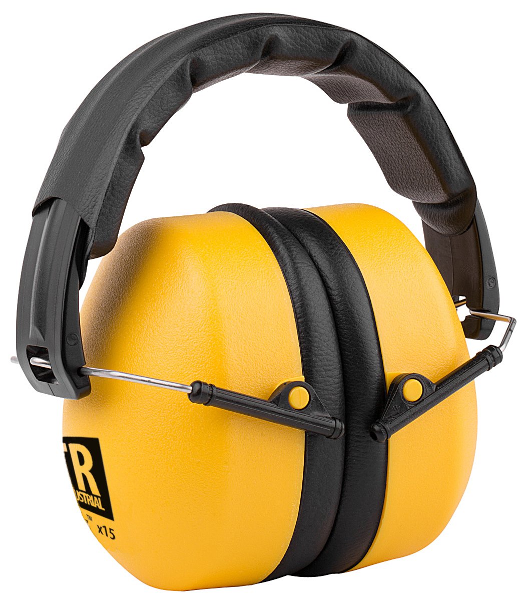 TR Industrial Schutz Compact Foldable Ear Muffs with Soft Adjustable
