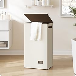 SOLEDI Laundry Hamper with Lid - 100L XL - Large
