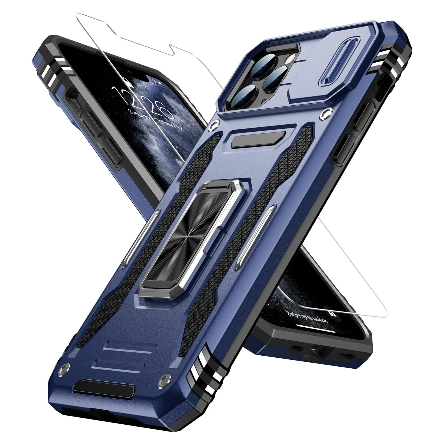 Goodon for iPhone 11 Pro Case with Sliding Camera