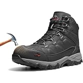 NORTIV 8 Men's Waterproof Steel Toe Work Boots | Slip Resistant ASTM-certified Safety Toe Boots for Men for Construction,Warehouse,Industrial and Daily Work,Paladin-Steel