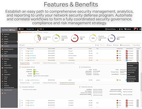SonicWall 1YR Email Encrypt Service for Hosted Email Security 50 Users 01-SSC-5084 SonicWall Email Security Virtual Appliance |