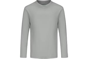 Opna Youth Athletic Performance Long Sleeve Shirts for Boys or Girls - UV Protection Moisture Wicking Rash Guard