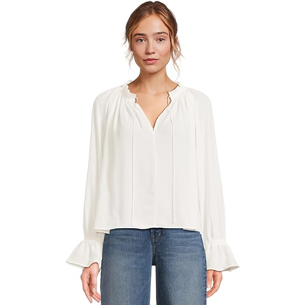 メイドウェル Madewell Shania Top - 100% Linen レディース シャツ トップス Salt Women's Madewell Shania Top - 100% Linen | Zappos.com