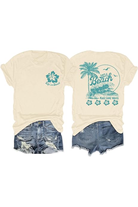 SOLY HUX Women's Butterfly Print T-Shirt – Short Sleeve Casual Summer Top, Soft Stretch Fabric - View #3