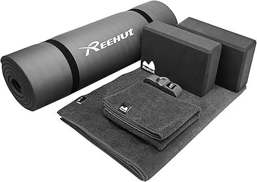 Amazon.com: REEHUT Kit de iniciación de yoga, 6 piezas ...