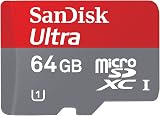 SanDisk Ultra 64GB microSDXC UHS-I Class 10 Memory Card + SD Adapter view 3
