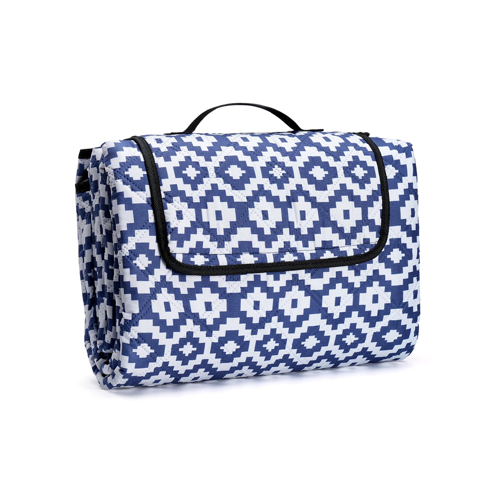 Oak & Tea Waterproof Picnic Blanket Large 150x200cm - Sandproof & Foldable Beach Mat, Portable Camping Rug for Outdoor, Park, Travel - Durable 3-Layer Oxford Fabric