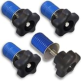 GripPRO ATV Anchors to Fit Polaris Lock & Ride Knob Tie Down Anchor Kit - Set of 4 KNOB Anchors Fits RZR, Sportsman Ace ATV's