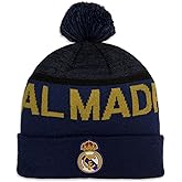 Icon Sports Officially Licensed Real Madrid CF Beanie - Unisex Adult