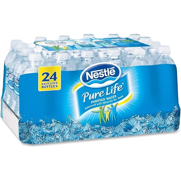 Amazon.com: Pure Life Purified Water, 40 CT, 16.9 Fl oz Bulk