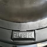 Keto Plastics 45 Litre Black Touch Top Bin Living Range view 4