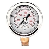 Winters 1-1/2 inch Dial Size, Glycerin Filled