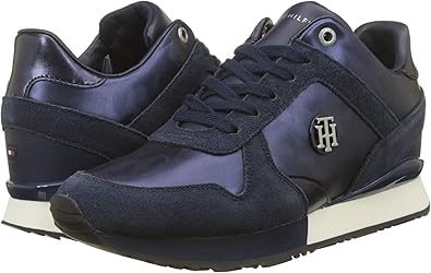 tommy hilfiger camo metallic wedge