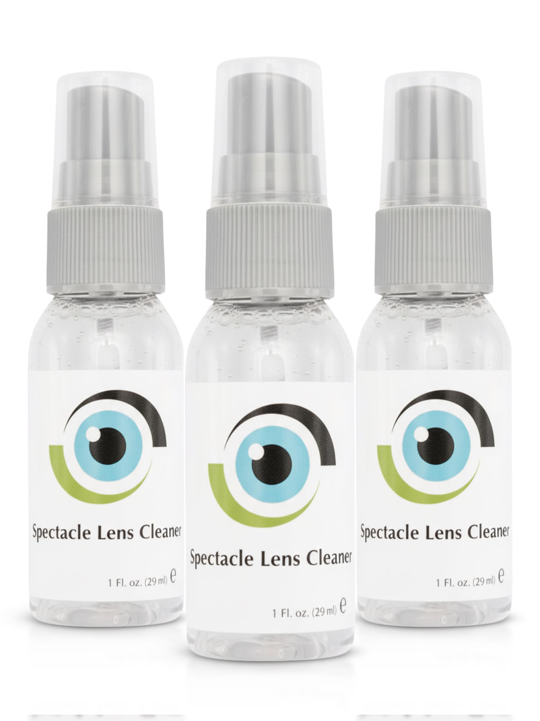 SPORTS WORLD VISION Leader Liquid Lens Cleaner for Glasses | Other Contact Lenses Solution - Alcohol Free Glasses Spray Cleaner Suitable for All Coatings (29 ML, 3, Count)