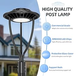 ADUB 100W 80W 60W LED Post Top Light with