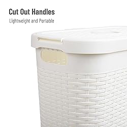 Mind Reader 40L Slim Laundry Hamper, Clothes