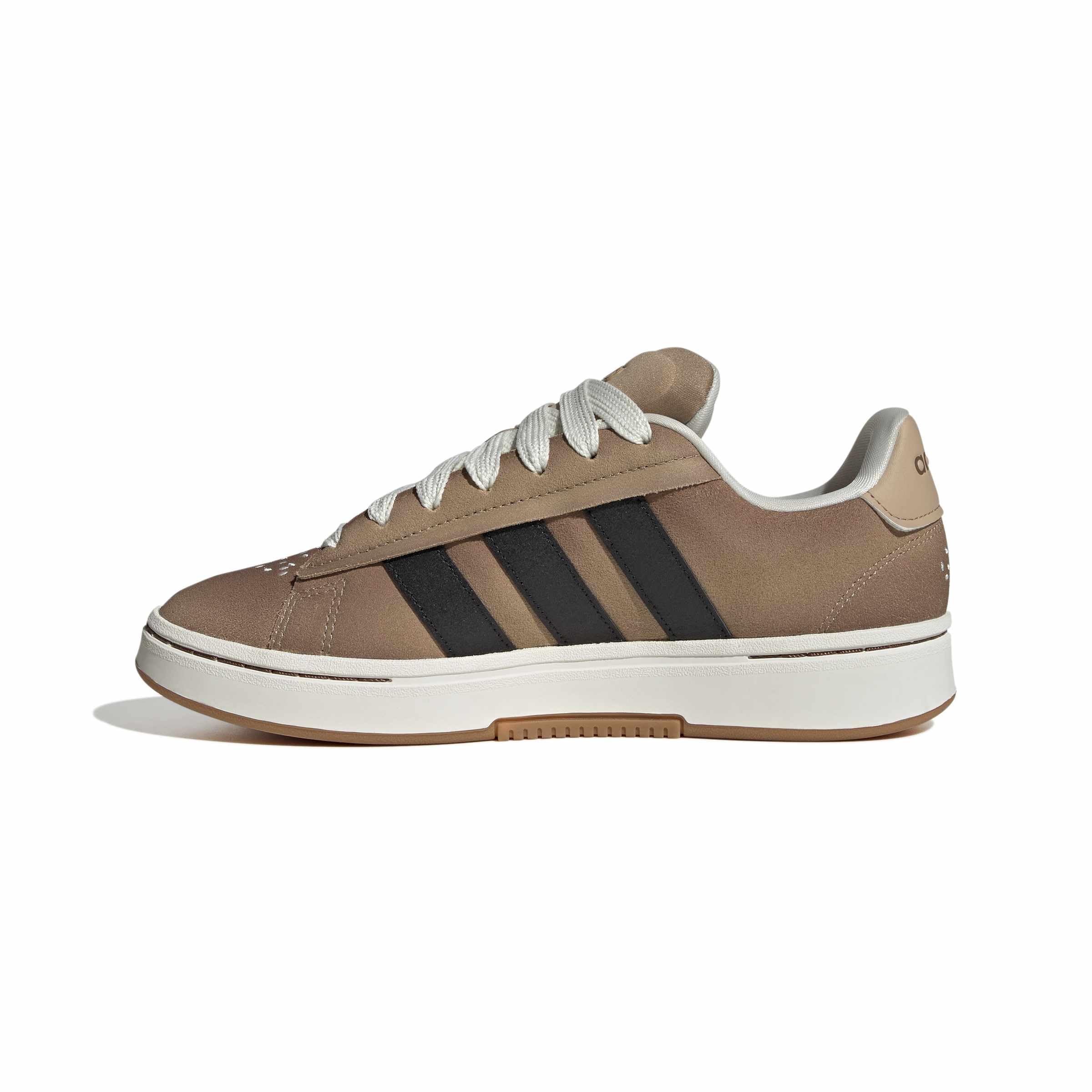 Adidas Men's Grand Court Alpha 00s, Warm Sandstone/Black/Off White, 9.5 Image