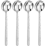 KEAWELL Premium Korean Soup Spoons with Long