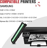 TONER EXPERTE Black Toner 2-Pack for Samsung CLT-K504S CLP-415 Xpress SL-C1810W view 7